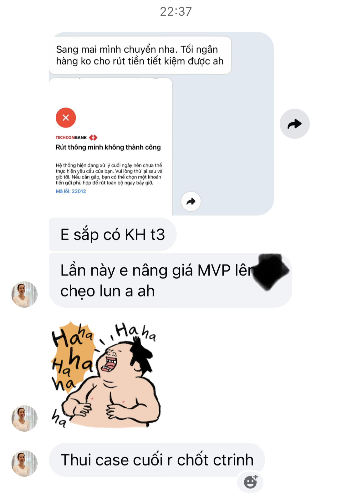 Tin nhắn học viên